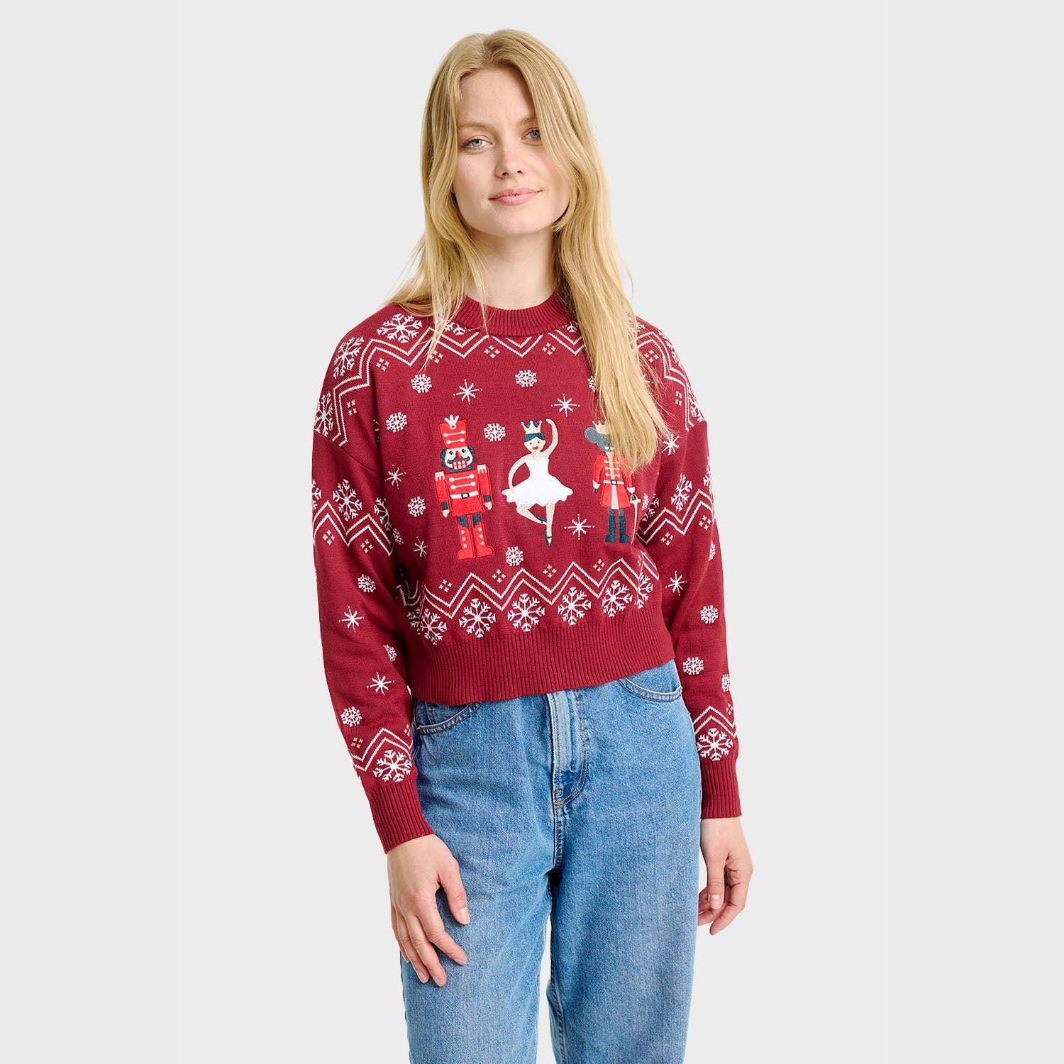 Nutcrackerish Christmas Sweater β Women